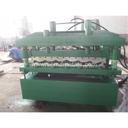 For Serbia glazed tile roll forming machine